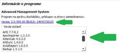 Karta Podpora a info - Informácie o programe