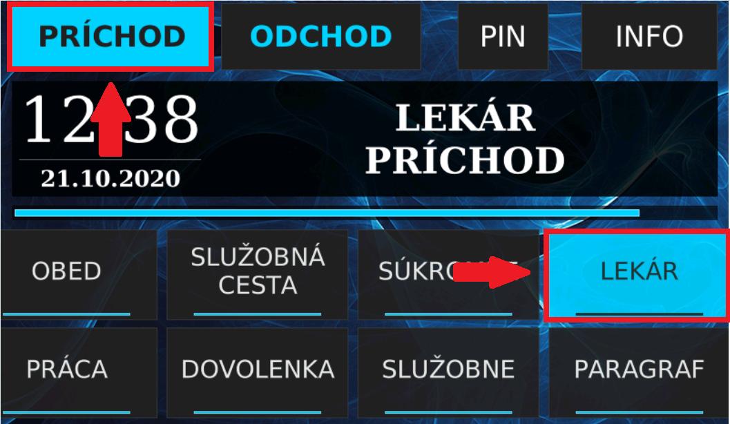 Lekár - Príchod na termináli STL.one