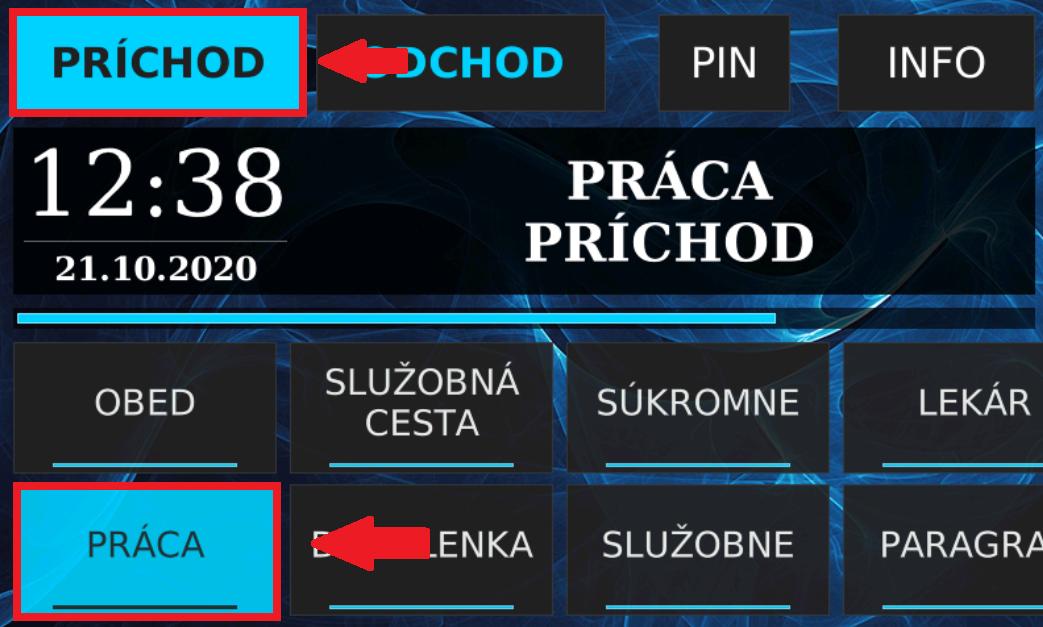 Práca - Príchod na termináli STL.one