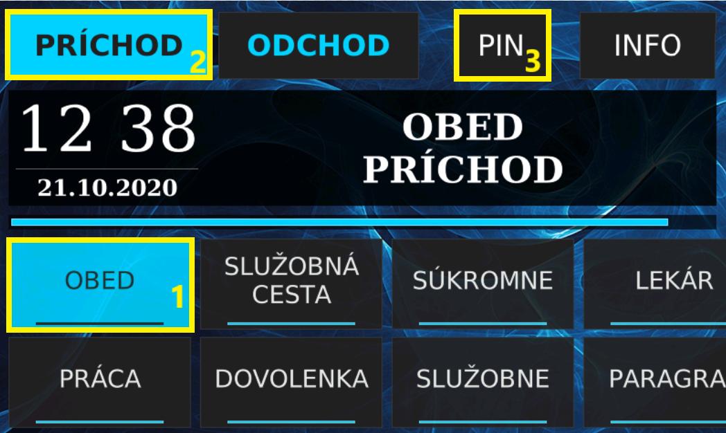 Obed - Príchod na termináli STL.one