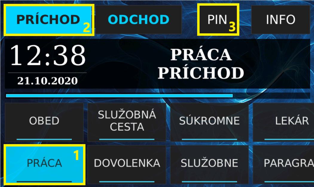 Práca - Príchod na termináli STL.one