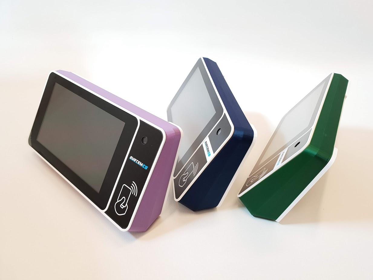 Príklady farebných variácií terminálu STL.one