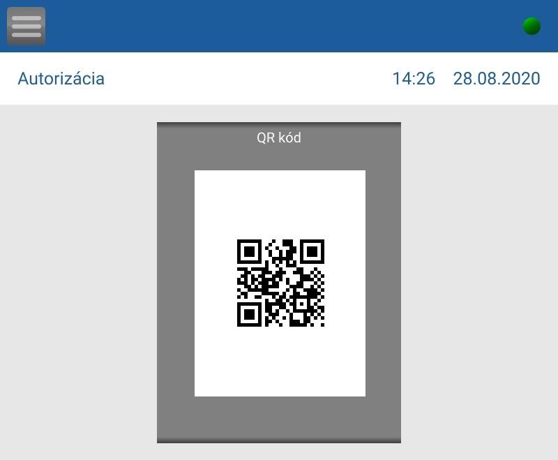 Zápis do dochádzky s QR kódom