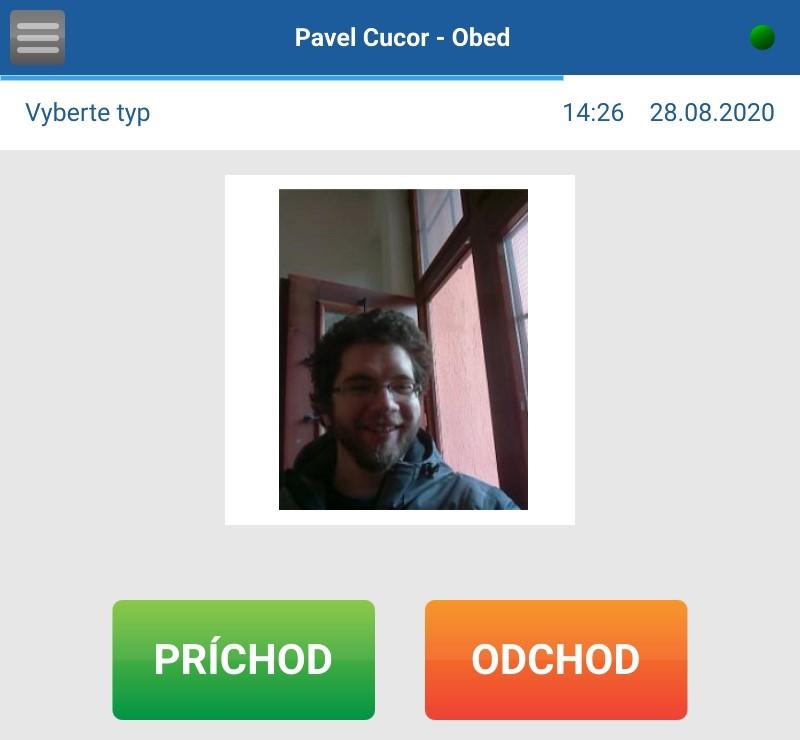 Zápis typu prístupu s QR kódom