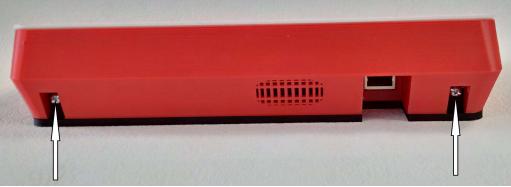 zadná časť konzoly