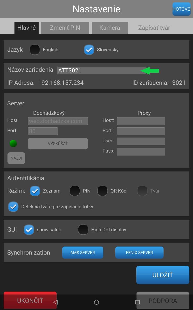 názov zariadenia TATT