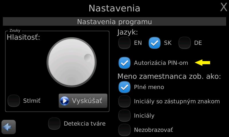 Autorizácia PIN Kódom STL.one