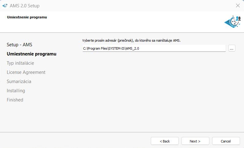 Umiestnenie programu