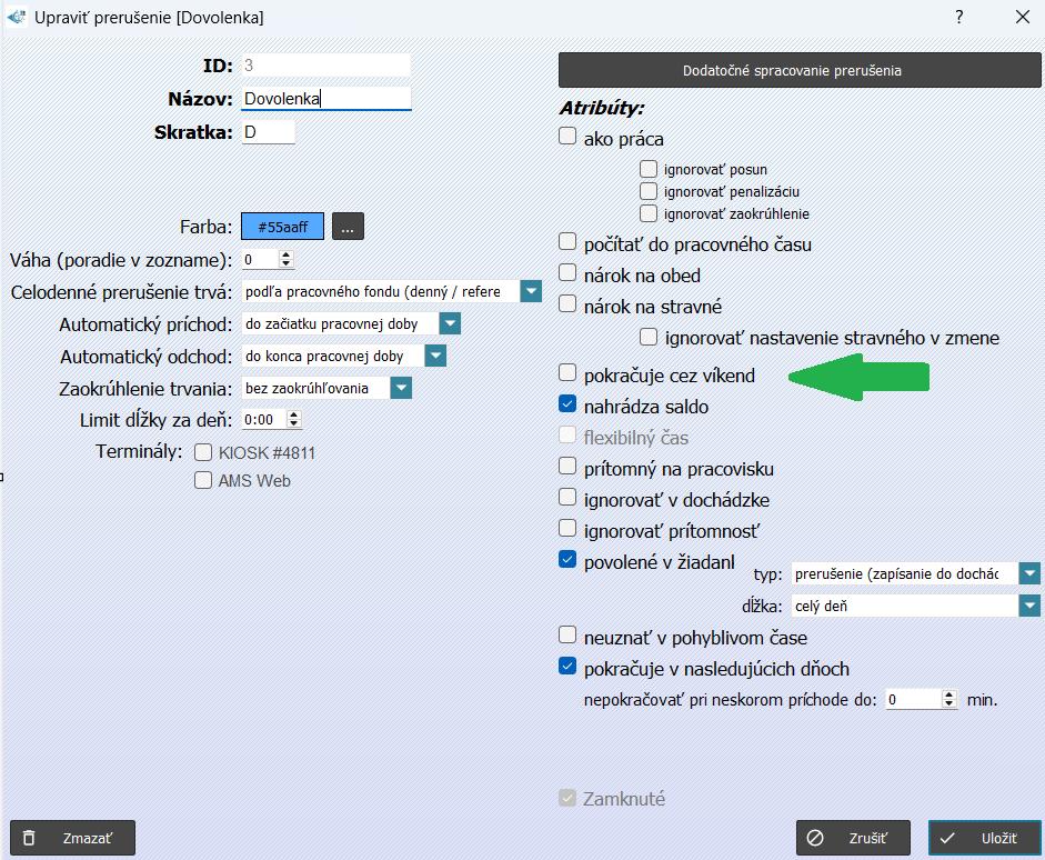Detal prerušenia - pokračuje cez víkend