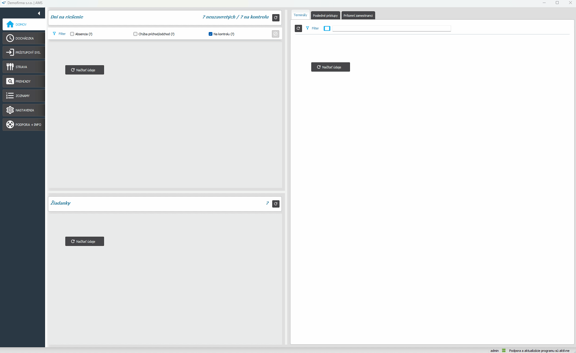 Uzávierka - tlač stravných jednotiek - video