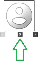 Vymazanie fotky zamestnanca