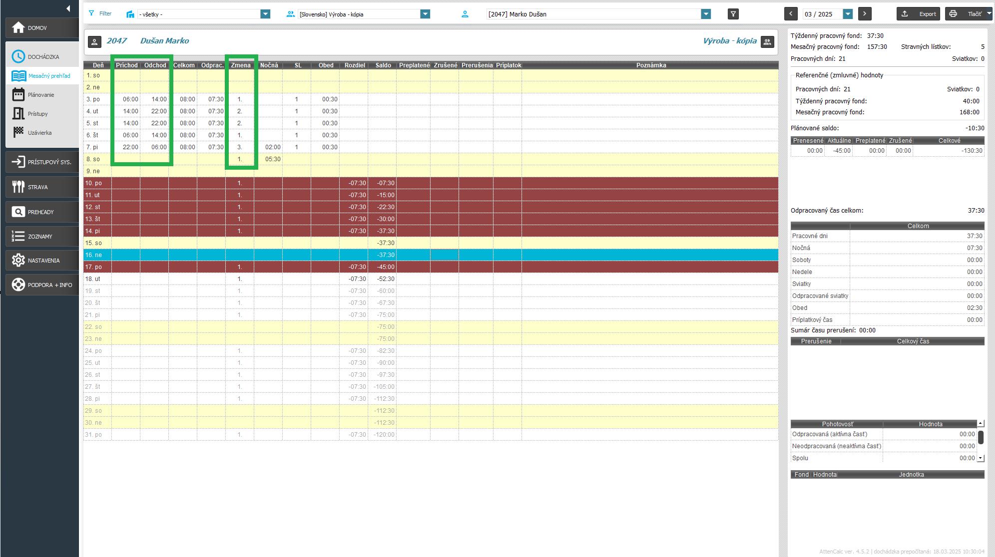 Algoritmus priraďovania najbližšej zmeny