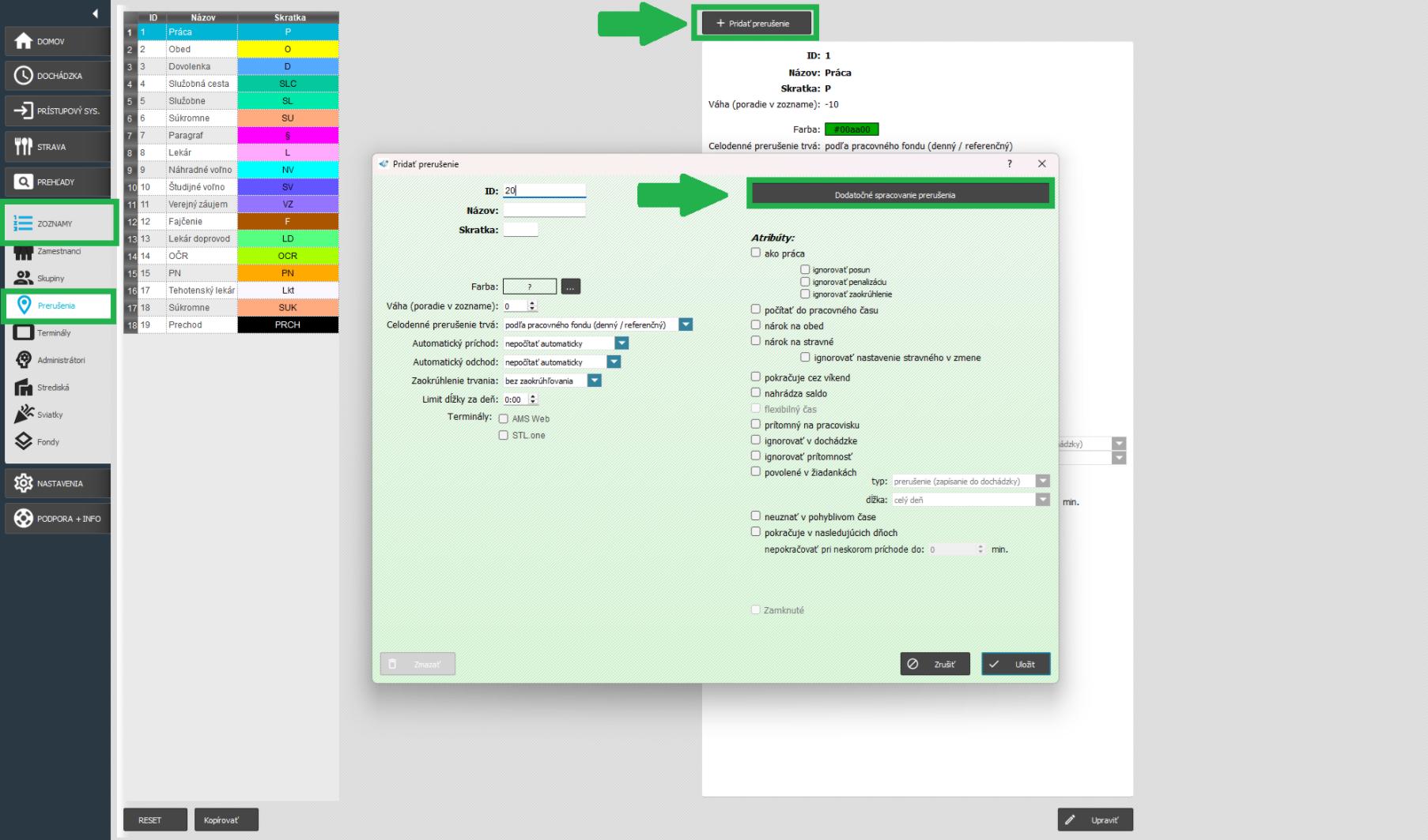 Prerušenie - vytvorenie dodatočného spracovania prerušení