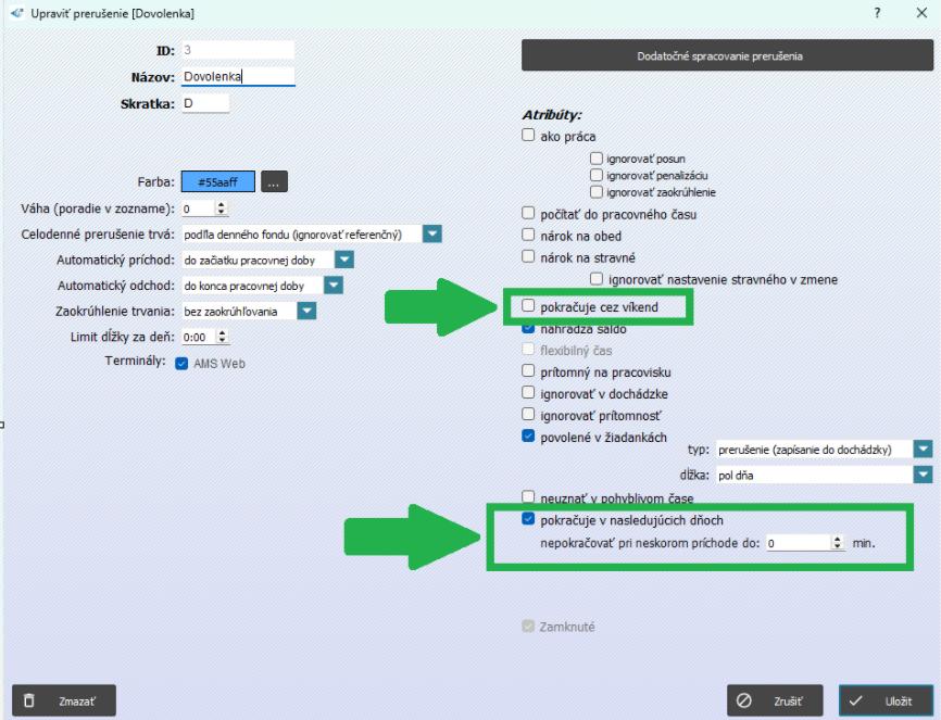 Nastavenie - Pokračuje v nasledujúcich dňoch_cez víkend
