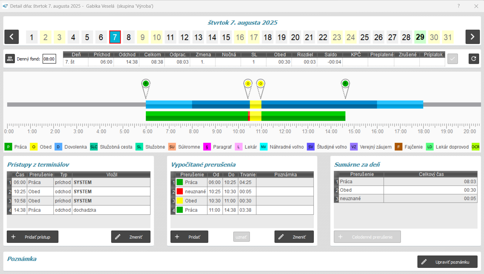 Neuznaná prestávka